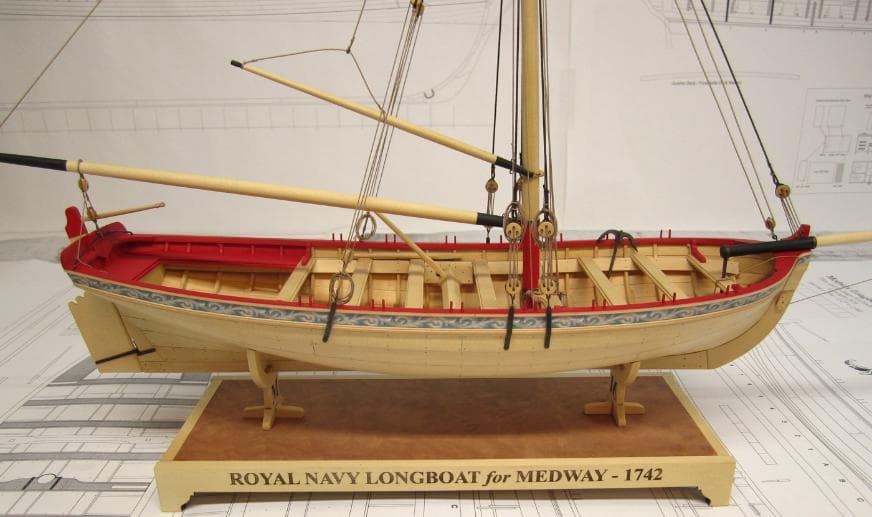 Medway Longboat 1742